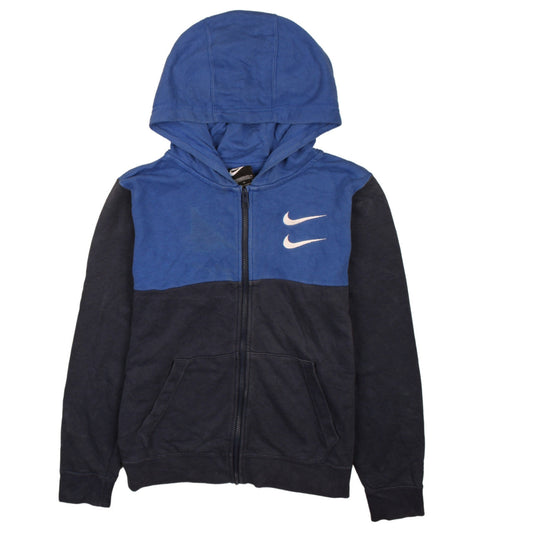 Nike Men's Blue Full Zip Hoodie XL Sportswear Sweatshirt