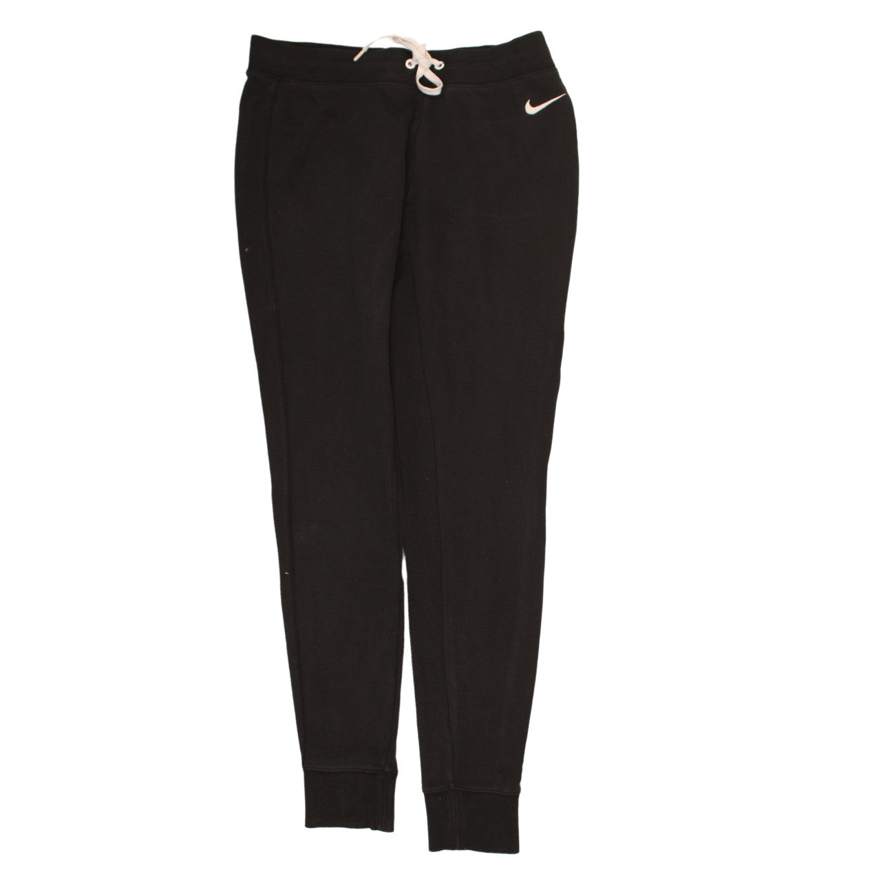 Nike Men's Black Jogger Sweatpants L Fleece Athletic Tapered Trousers