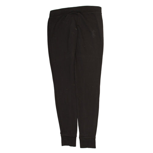 Nike Men's Black Jogger Sweatpants L Fleece Athletic Tapered Trousers