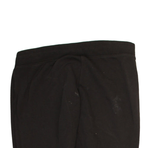 Nike Men's Black Jogger Sweatpants L Fleece Athletic Tapered Trousers