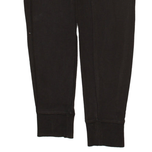 Nike Men's Black Jogger Sweatpants L Fleece Athletic Tapered Trousers