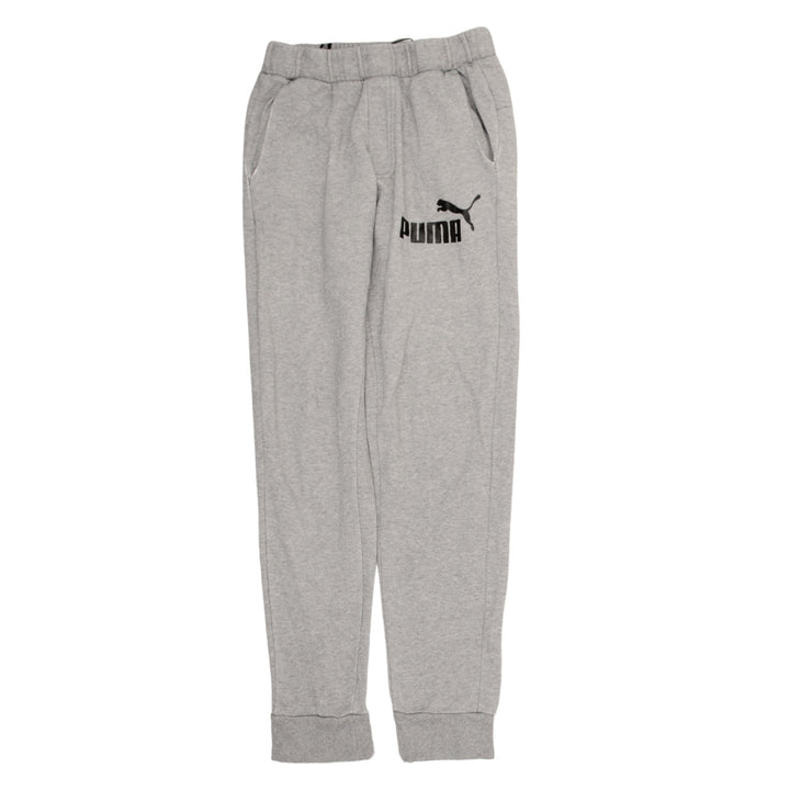 Puma Men's Grey XS Jogger Sweatpants Regular Fit Activewear Trousers