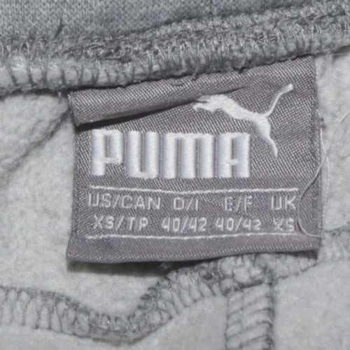 Puma Men's Grey XS Jogger Sweatpants Regular Fit Activewear Trousers