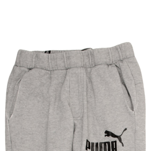 Puma Men's Grey XS Jogger Sweatpants Regular Fit Activewear Trousers