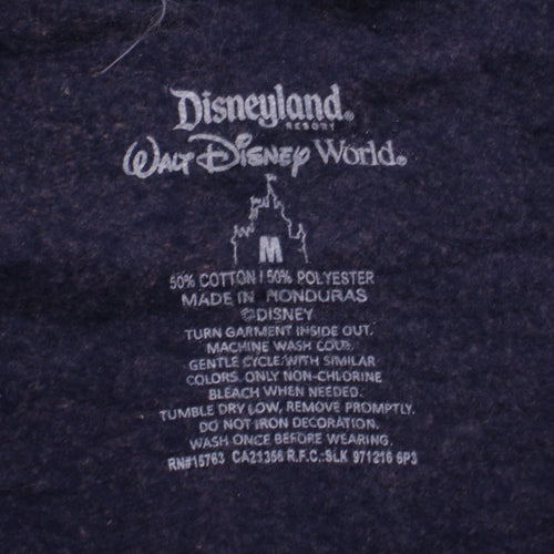 Disney Womens Grey Mickey Mouse Full Zip Hoodie Medium