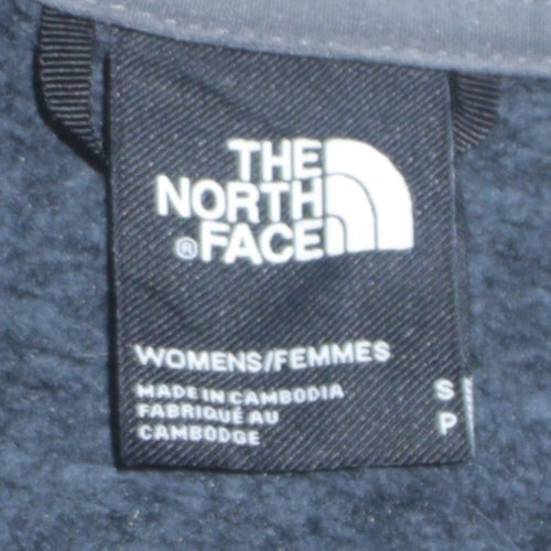 The North Face Women's Grey S Fleece Full Zip Activewear Jacket