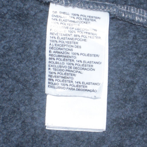 The North Face Women's Grey S Fleece Full Zip Activewear Jacket