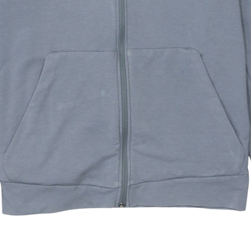 Nike Men's Grey Dri-FIT Full Zip Hoodie XL Sportswear