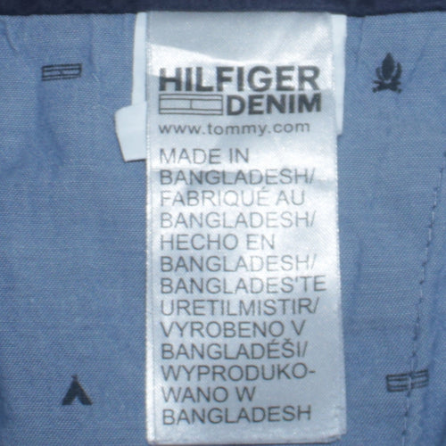 Tommy Hilfiger Men’s Blue Chino Trousers 33x34 Regular Fit
