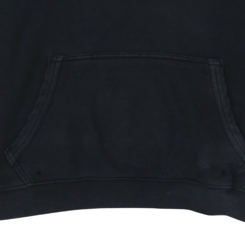 adidas Men's Black Pullover Hoodie Small Regular Fit Fleece