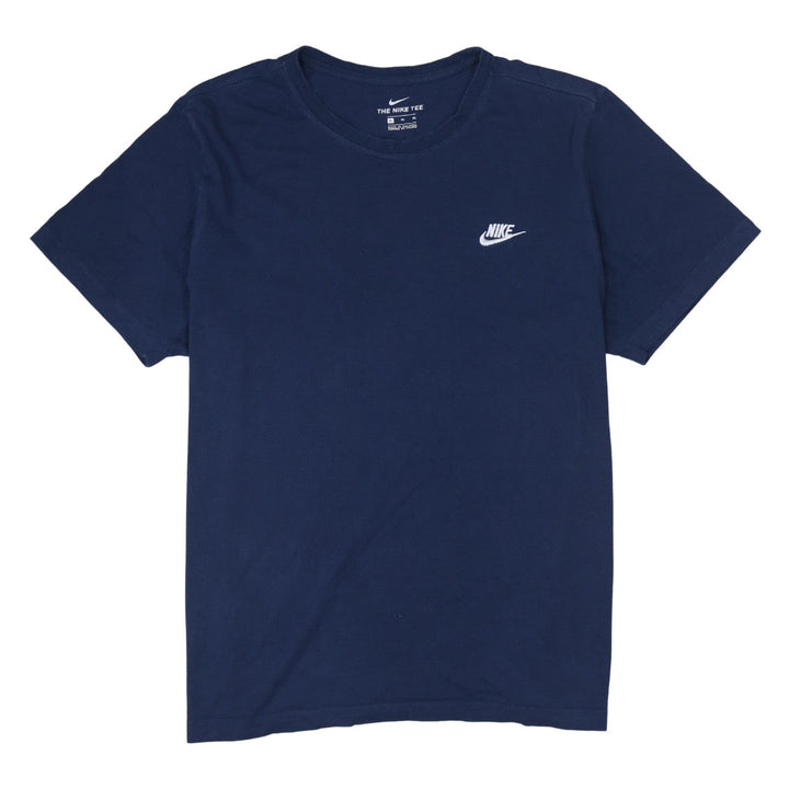 Nike Men's Blue XL Crew Neck Cotton Short Sleeve T-Shirt