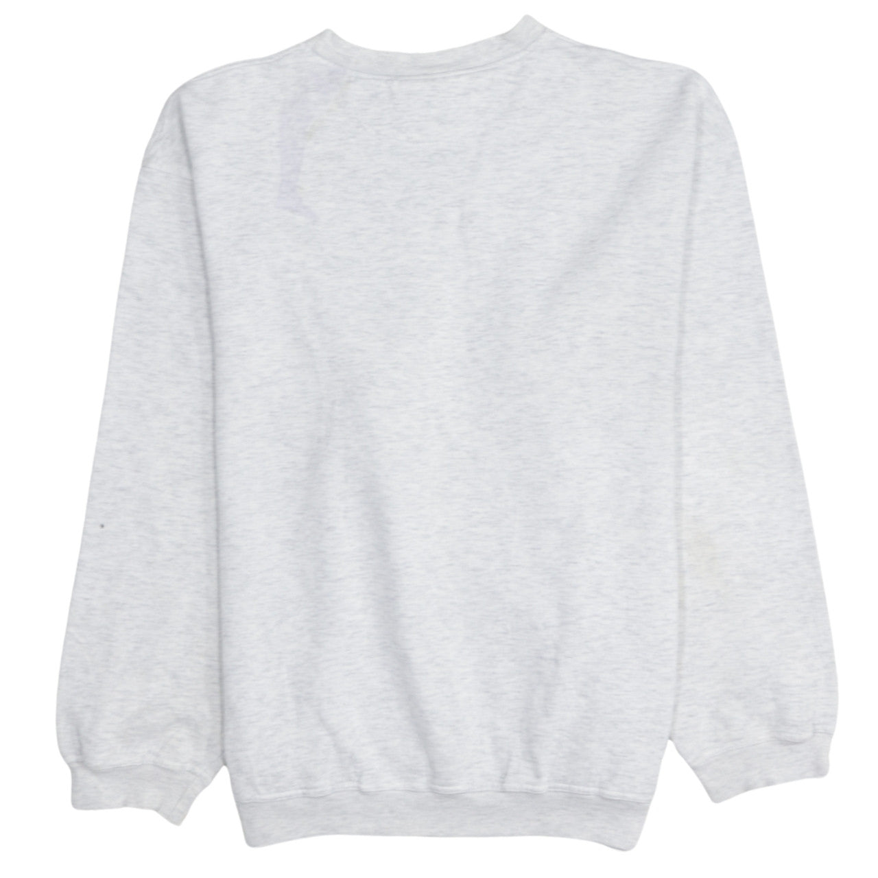 Adidas Mens Grey Crew Neck Pullover Sweatshirt L Regular Fit