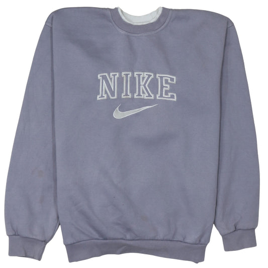 Nike Women's Purple Crew Neck Pullover Sweatshirt Size L