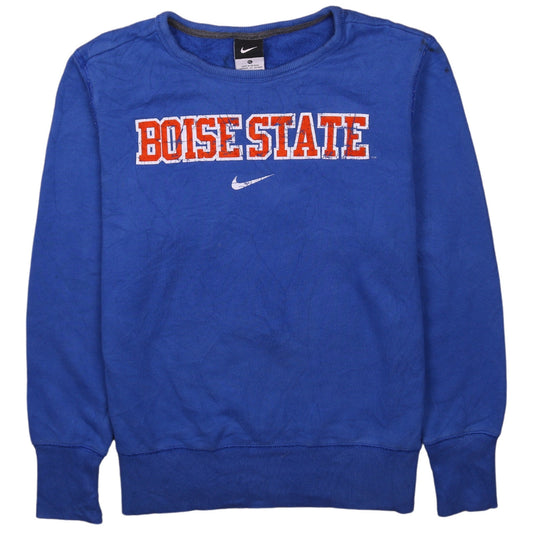 Nike Women’s Blue Boise State Crew Neck Sweatshirt XL