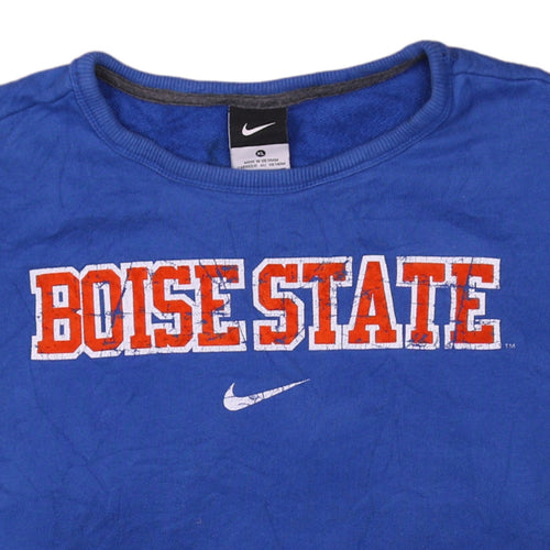 Nike Women’s Blue Boise State Crew Neck Sweatshirt XL