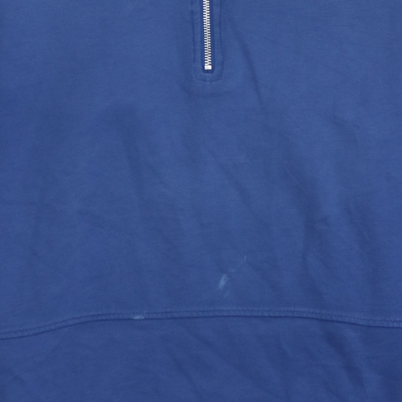 Champion Men's Blue 1/4 Zip Sports Sweatshirt Size M