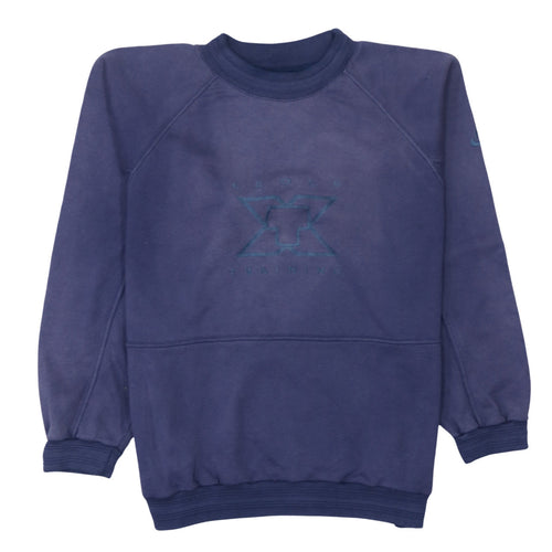 Nike Men's Blue Large Cross Training Vintage Sweatshirt