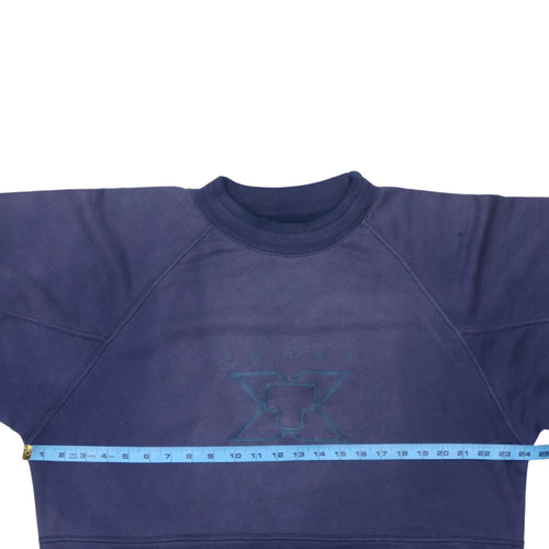 Nike Men's Blue Large Cross Training Vintage Sweatshirt