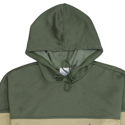 Adidas Men's Green Pullover Hoodie S Logo Sports Style