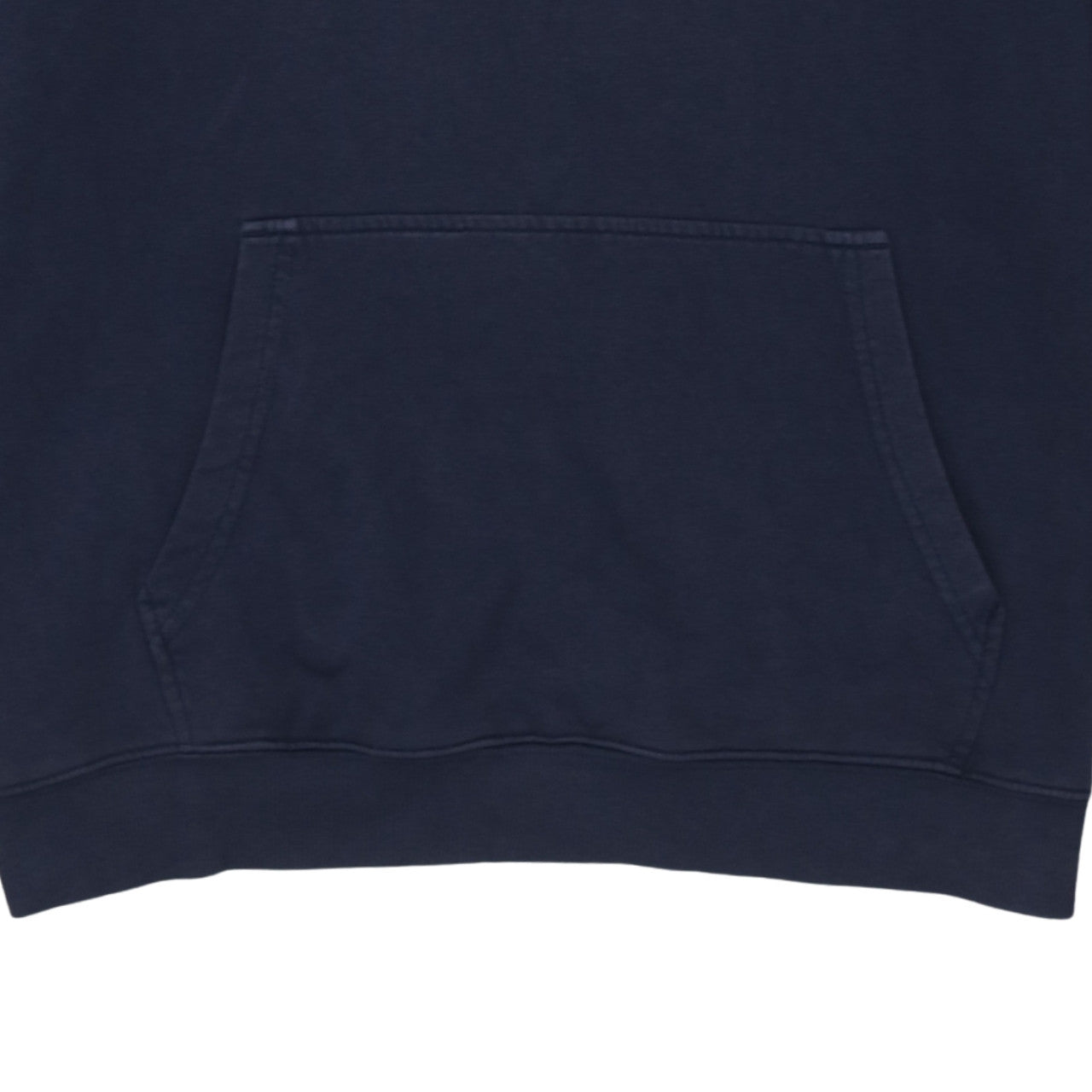 Fila Men Blue Pullover Hoodie L Sports Logo Graphic Sweatshirt
