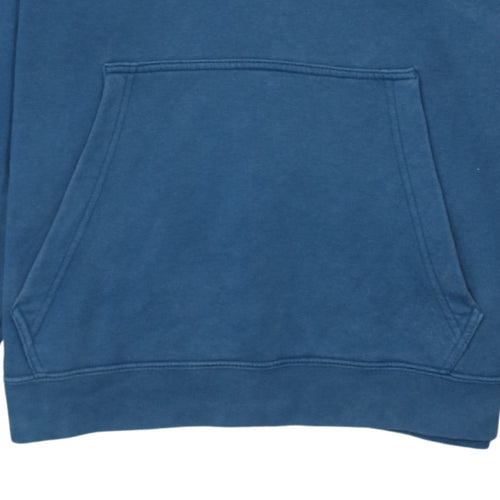 Nike Men's Blue Pullover Hoodie M Regular Fit Fleece Sweatshirt