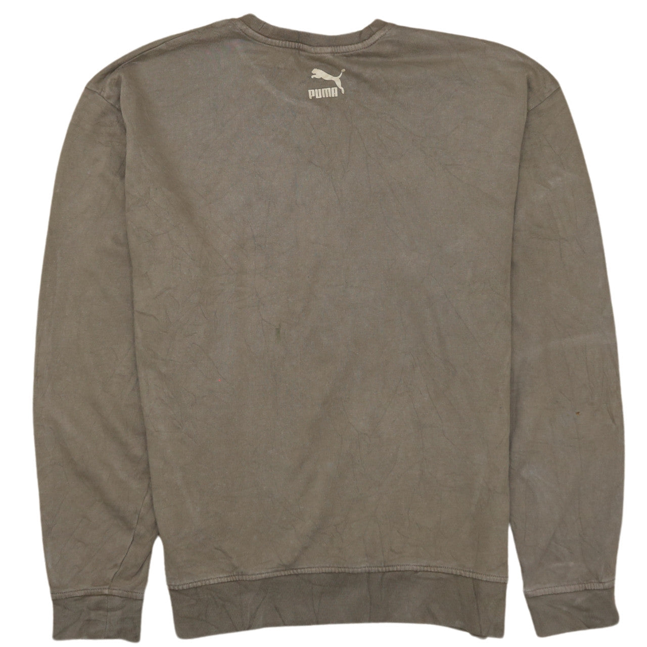 Puma Men's Brown XS Crew Neck Pullover Sweatshirt