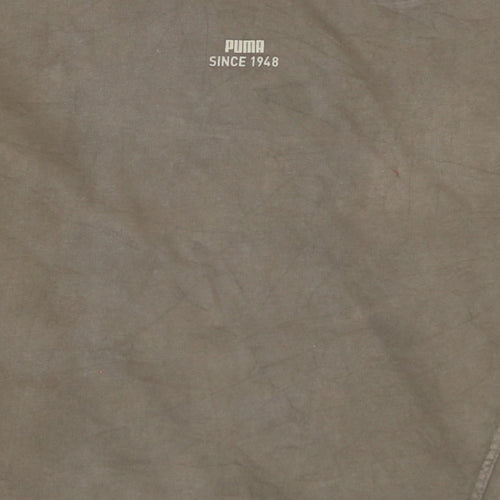 Puma Men's Brown XS Crew Neck Pullover Sweatshirt