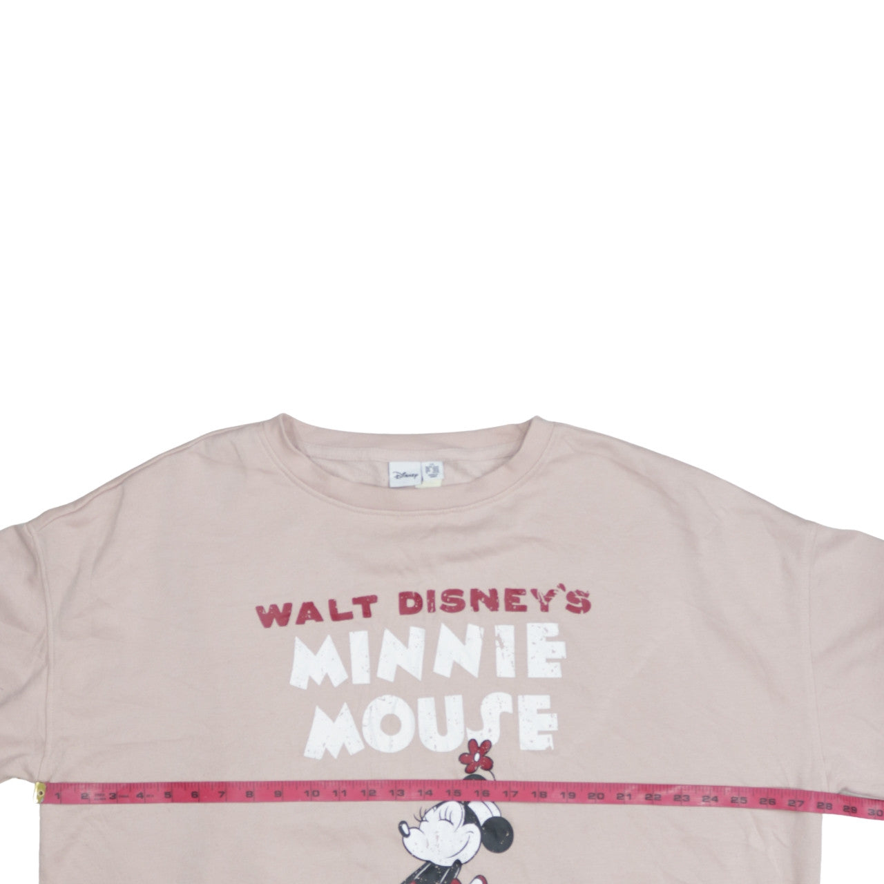 Disney Primark Women Beige Minnie Mouse Pullover Sweatshirt 2XL