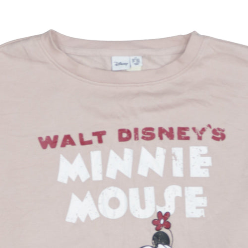 Disney Primark Women Beige Minnie Mouse Pullover Sweatshirt 2XL