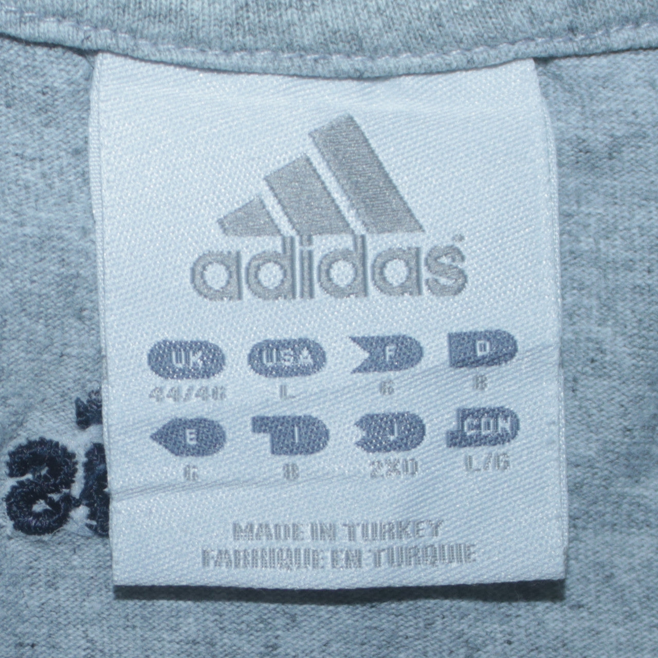 Adidas Men Grey Sleeveless Crew Neck Regular Fit Sports Top L