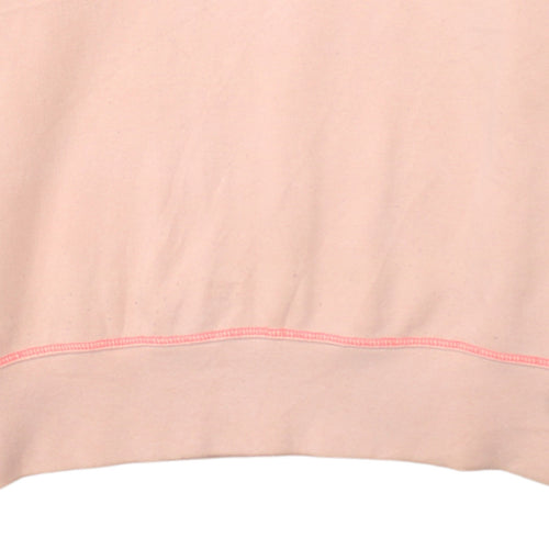 Champion Women's Peach Pink Pullover Hoodie Size L Cotton Blend