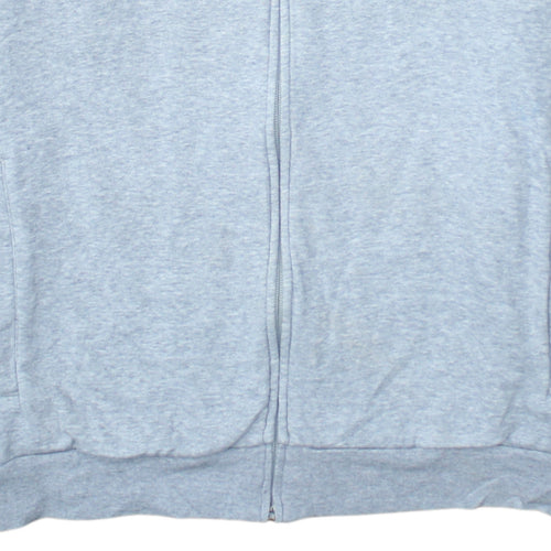 Adidas Men's Grey Full Zip Track Jacket Size M Regular Fit
