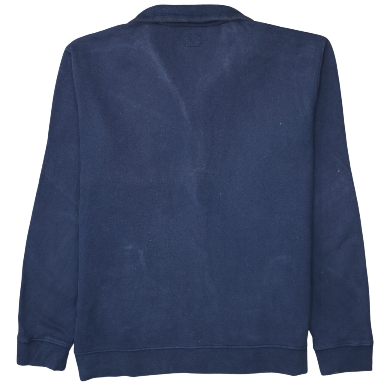 Lee Men Blue XL Full Zip Cotton College Sweatshirt