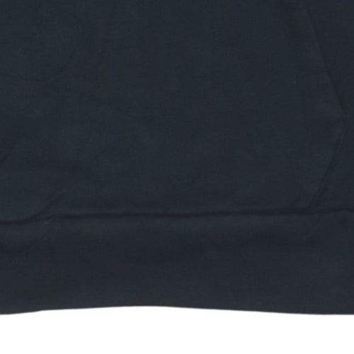 Puma Men's Black Pullover Hoodie Size S Logo Fleece Sweatshirt