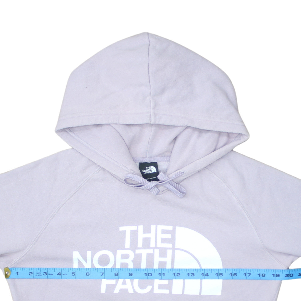 The North Face Womens Purple Pullover Hoodie Small Regular Cotton Blend