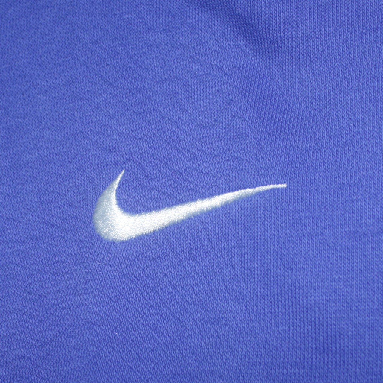 Nike Women's Blue Pullover Hoodie Small Embroidered Logo Casual