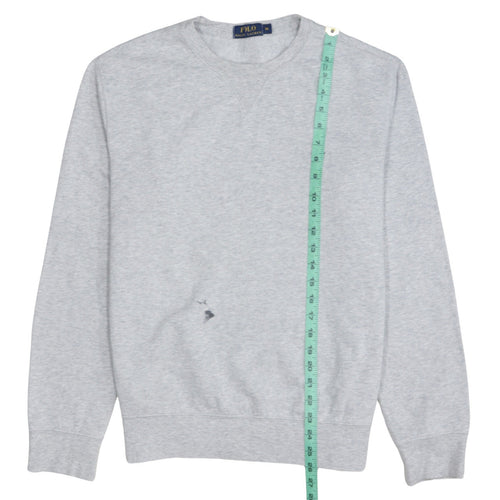 Polo Ralph Lauren Mens Grey Crew Neck Sweatshirt M Regular Fit