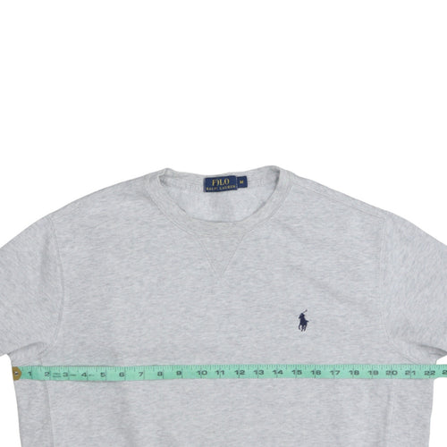 Polo Ralph Lauren Mens Grey Crew Neck Sweatshirt M Regular Fit