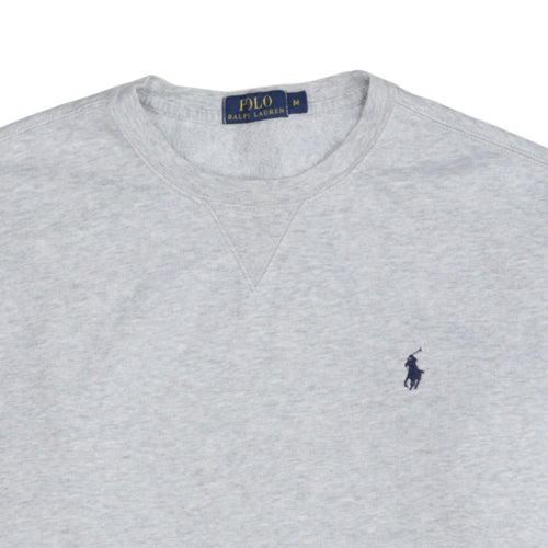 Polo Ralph Lauren Mens Grey Crew Neck Sweatshirt M Regular Fit