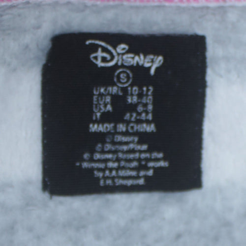 Disney Women's Grey Minnie Mouse Fleece Nightshirt Size 10-12