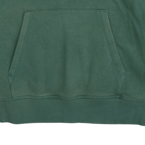 Champion Men's Green Pullover Hoodie Size S Logo Fleece Sweatshirt