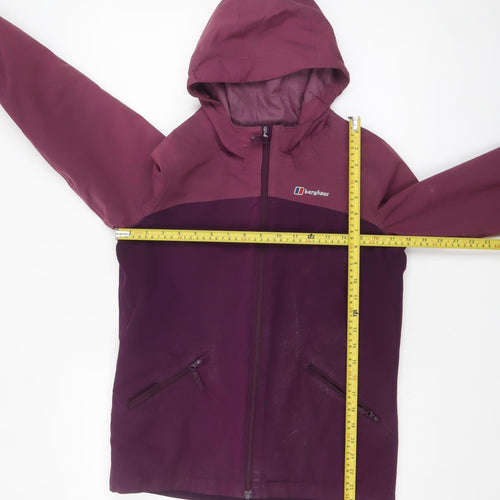 Berghaus Girls Purple Waterproof Hooded Rain Jacket 11-12 Years