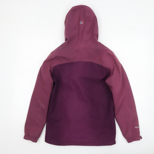 Berghaus Girls Purple Waterproof Hooded Rain Jacket 11-12 Years
