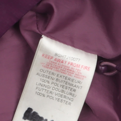 Berghaus Girls Purple Waterproof Hooded Rain Jacket 11-12 Years