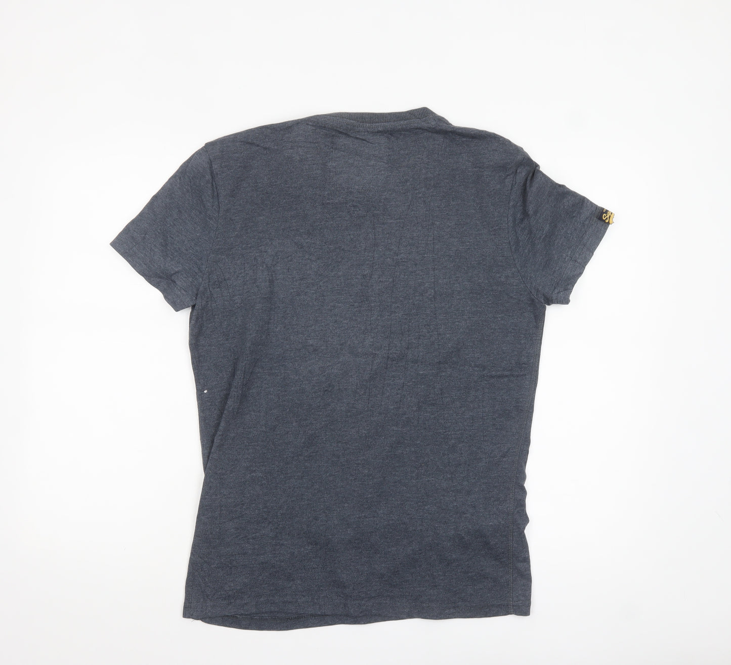 Superdry Men's Grey Eagle Graphic Crew Neck T-Shirt Size M