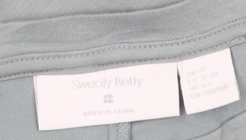 Sweaty Betty Women's Green XS Relaxed Modal Jersey T-Shirt