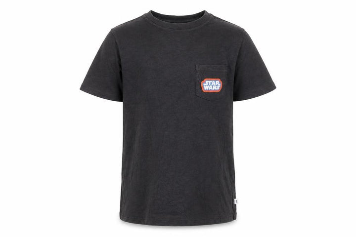 Gap Boys Black Star Wars Graphic T-Shirt 10-11 Years Cotton Crew Neck