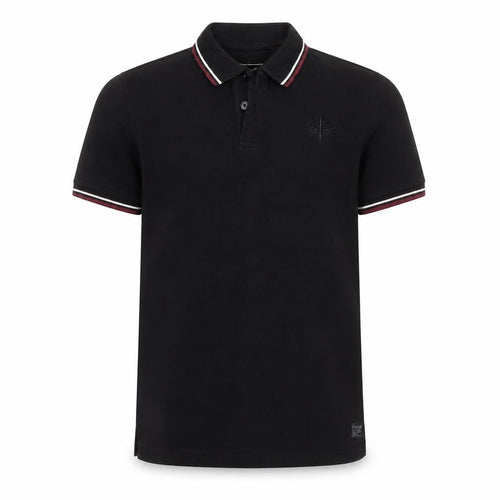 Firetrap Boys Black Polo Shirt 13 Years Short Sleeve Classic Fit