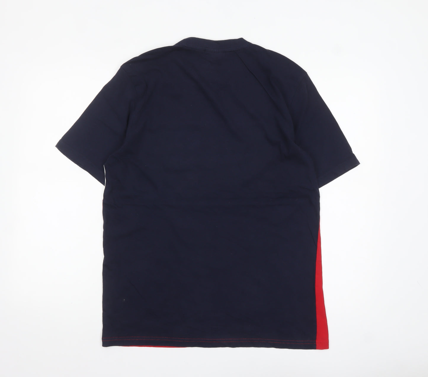 FILA Men's Multicoloured Cotton Logo T-Shirt Size M Short Sleeve