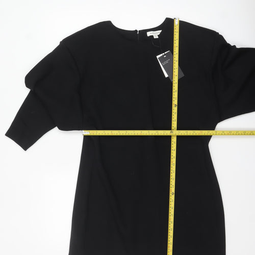 Marks and Spencer Autograph Women's Black Size 16 Shift Dress